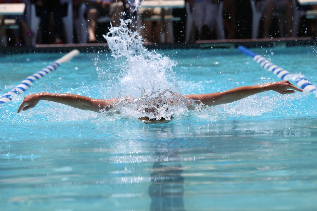 Taking one more breath, a lesson drawn from swimming