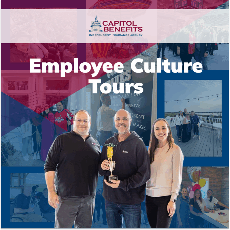 Photos of the Capitol Benefits team and office culture