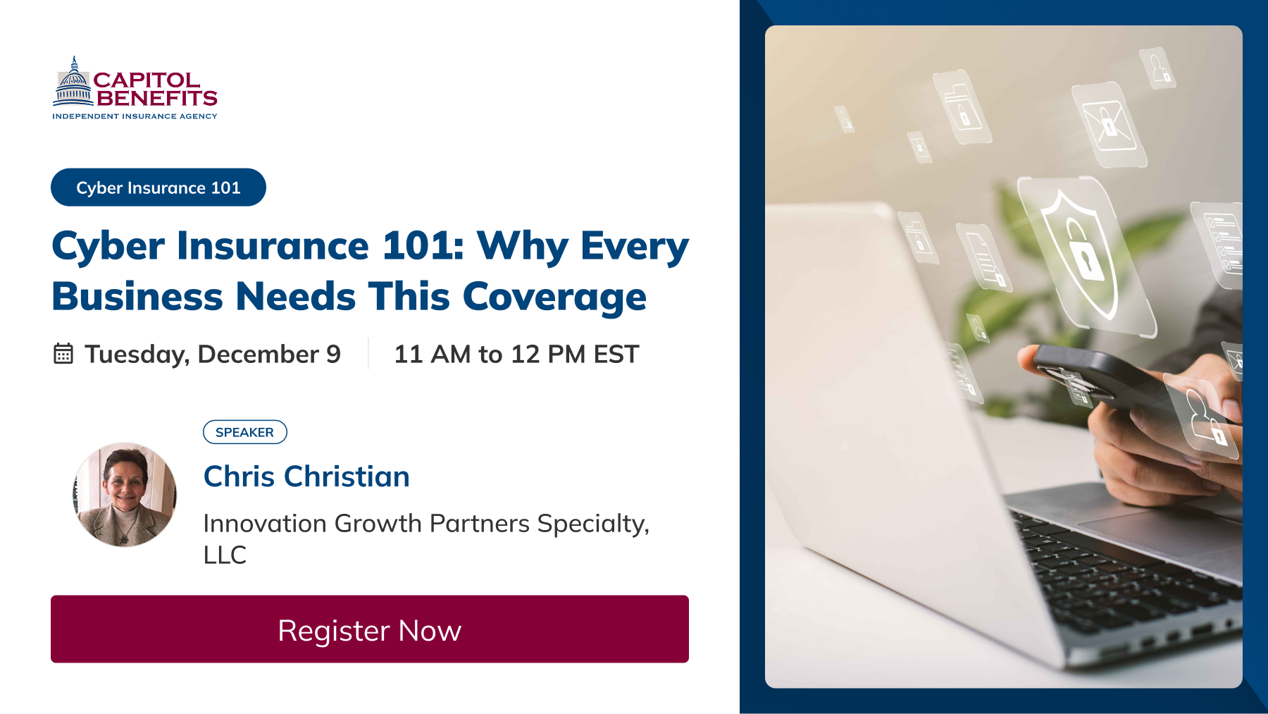 Cyber Insurance Webinar Banner